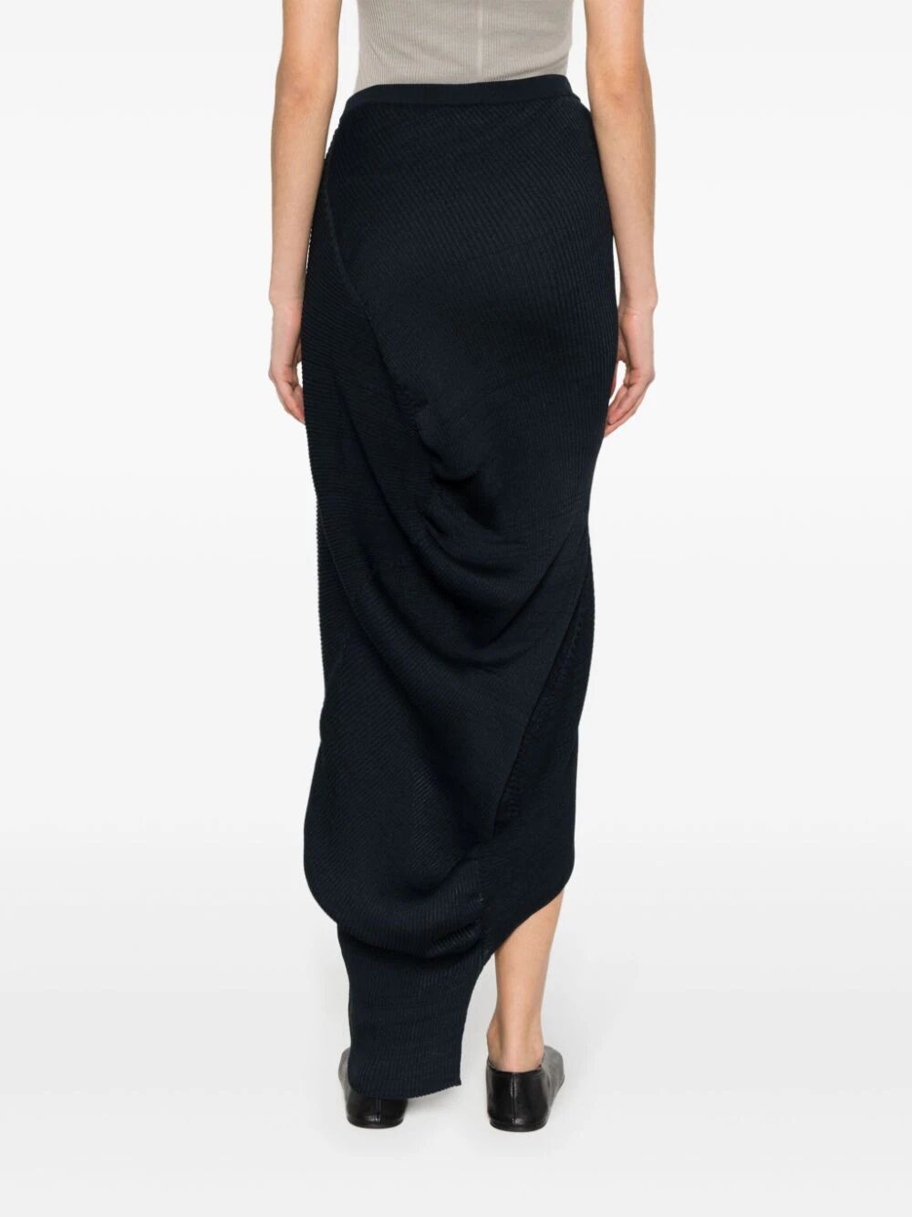 Issey Miyake Women Aerate Midi Skirt