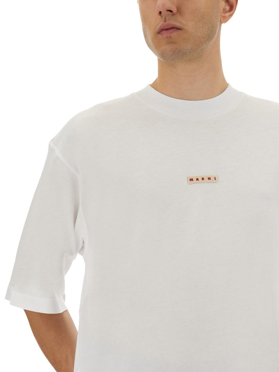 Marni Men Mini Logo T-Shirt