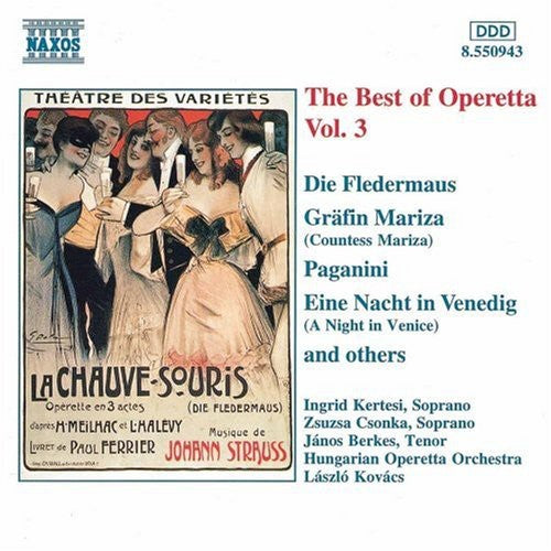 Zsuzsa Csonka - Best of Operetta 3 Music CD