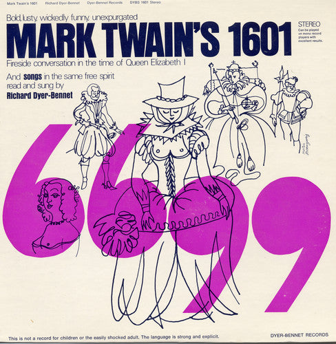 Dyer-Richard Bennet - Mark Twain's 1601 Music CD