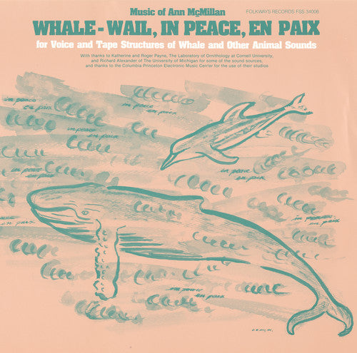 Ann Mcmillan - Whale - Wail in Peace Music CD