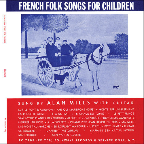 Mills,alan - French Folk Songs For Children - Music CD