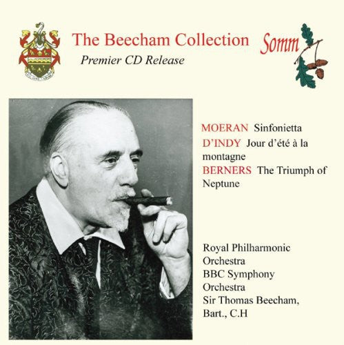 SIR THOMAS BEECHAM - Music By Moeran D'indy & Berners Music CD