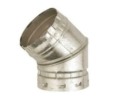Pack Of 3 Amerivent 3inches 3E45HD Adjustable Gas Vent Elbow