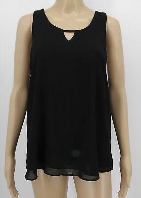 E M Sleeveless Layering Tank Top, Size L