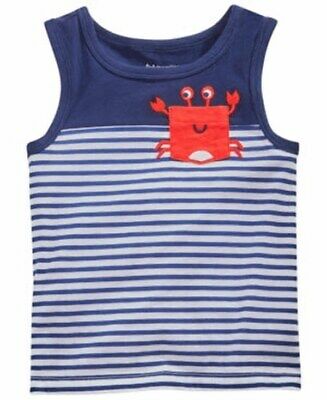First Impressions Toddler Girls Tank Top with Crab Pocket, Size 4T
