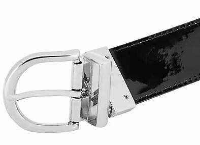 Steve Madden Men's Reversible Pant Belt, Size Large/Black