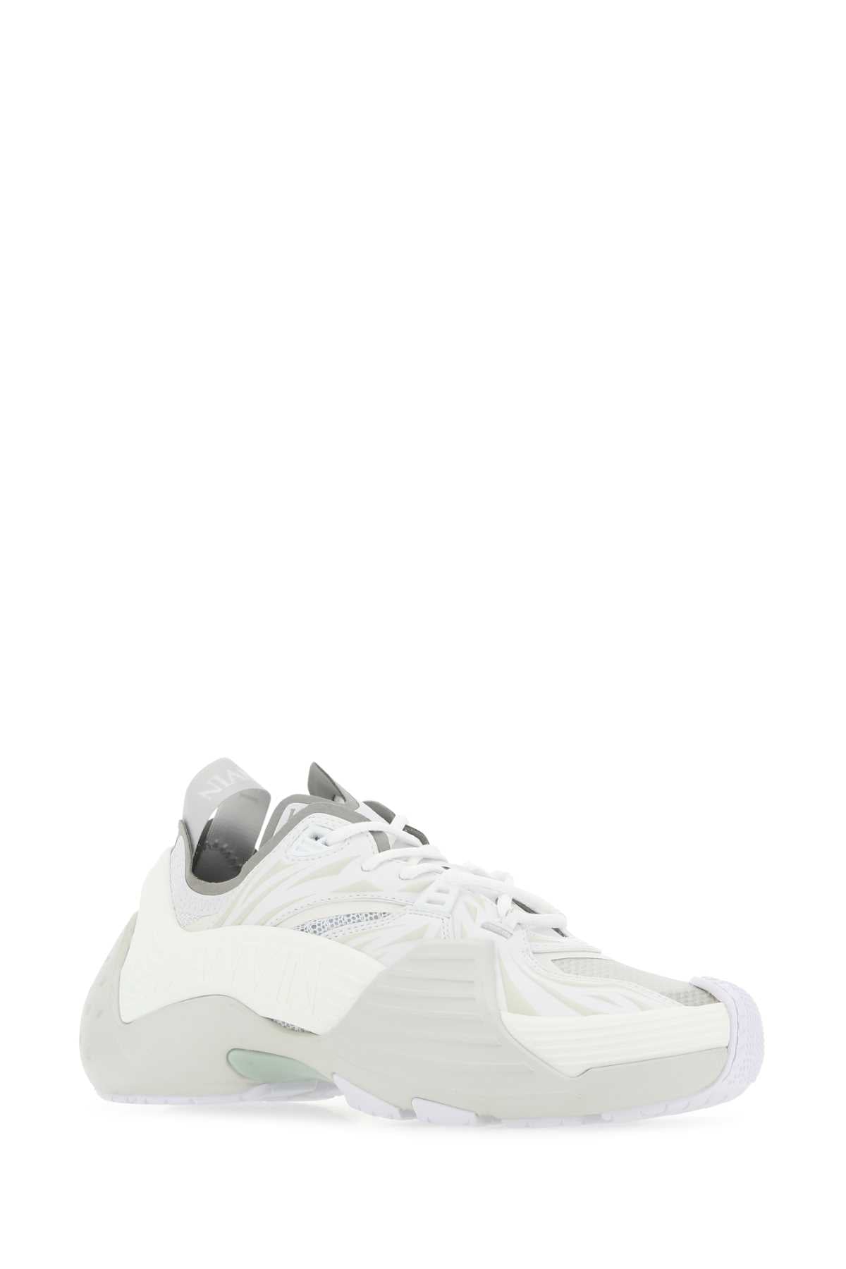 Lanvin Women Multicolor Fabric And Rubber Flash-X Sneakers