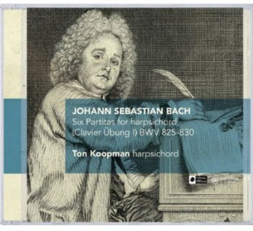 J Bach S / Koopman - Six Partitas for Harpsichord BWV 825-830 Music CD