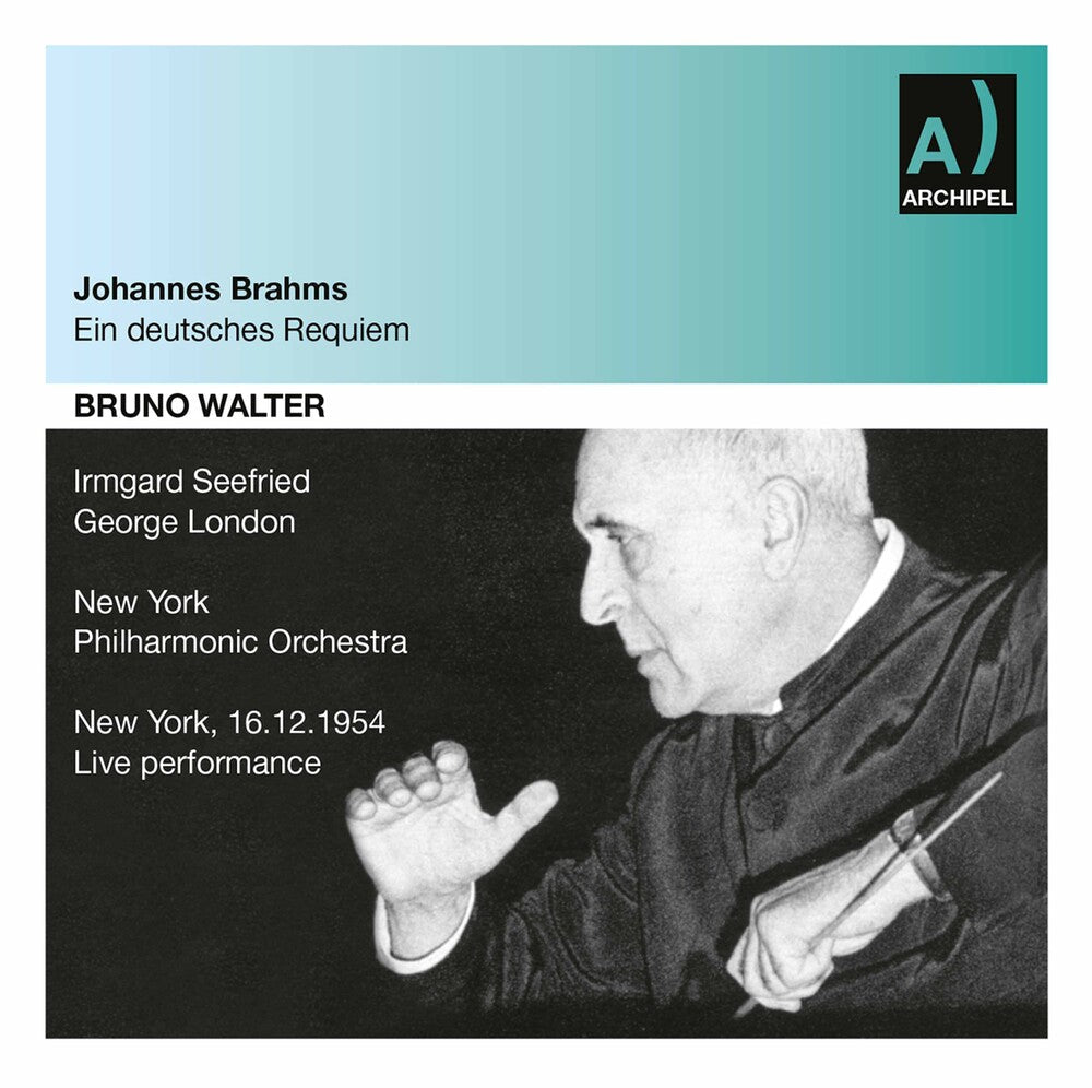 Brahms / Walter - Ein Deutsches Requiem: Seefrie Music CD