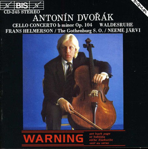FRANS HELMERSON - Cello Concerto B minor Op104 Music CD