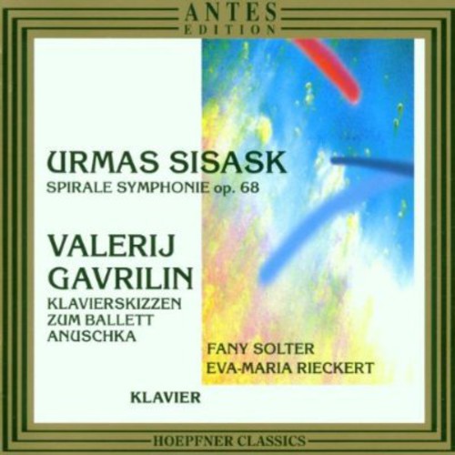 Fanny Solter - Spirale Sym Op 68 / PN WKS Four Hands Music CD