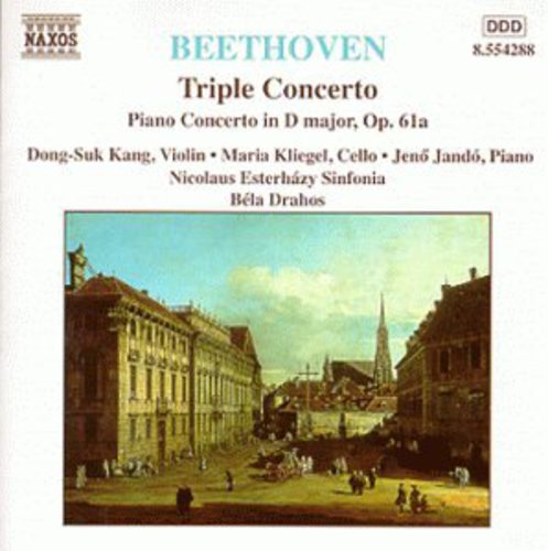 JenÅ‘ Jandó - Triple Concerto / Piano in D Major Op 61A Music CD