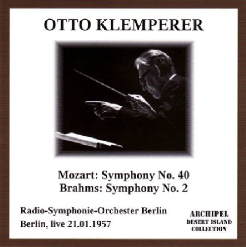 Radio Symphonie Orchester Berlin - Symphony 40 & 2 Music CD