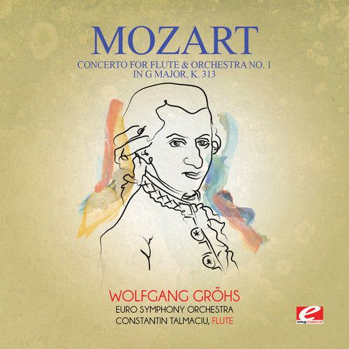 Euro Symphony Orchestra - Concerto for Flute & Orchestra No. 1 in G Major K. Music CD