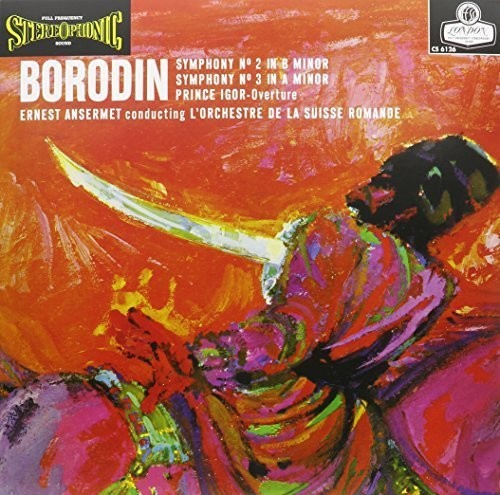 Ansermet,ernest - Borodin Symphonies Nos. 2 & 3 - Vinyl Record
