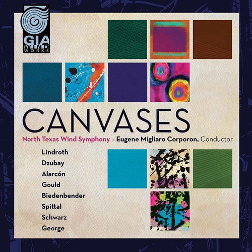North Texas Wind Symphony / Corporon - Canvases Music CD