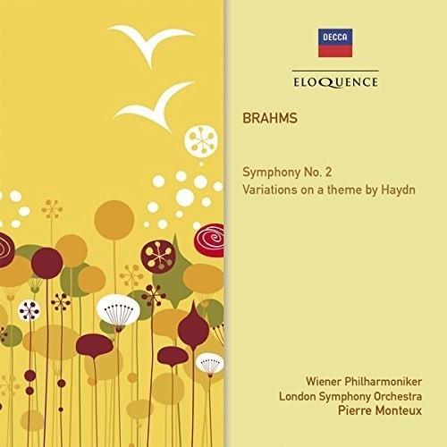 Monteux,pierre - Brahms: Sym 2 Variations On A Theme By Haydn - Music CD