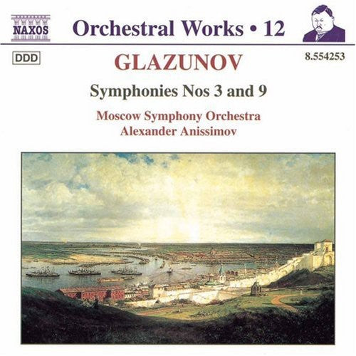 Glazunov / Moscow Sym Orch / Anissimov,alexander - Symphonies 3 & 9 - Music CD