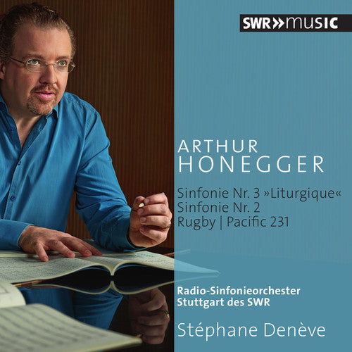 Honegger / Deneve / Rso Stuttgart - Symphony No. 3 Liturgique - Symphony No. 2 - Rug Music CD