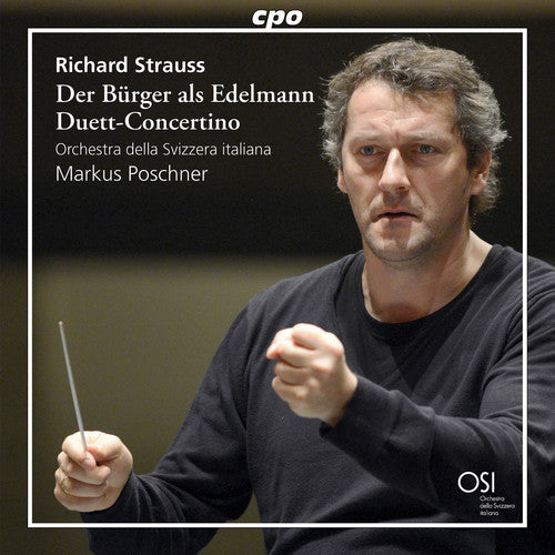 Strauss / Giuffredi / Orchestra Della Svizzera Ita - Strauss: Der Buerger als Edelmann - Duett-Concertino Music CD
