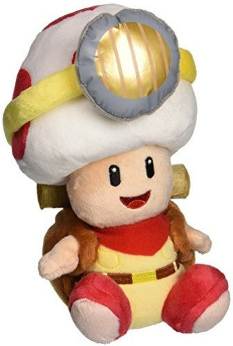 Little Buddy Captain Toad Sitting 7 Plush - Little Buddy Captain Toad Sitting 7 Plush - Collectibles