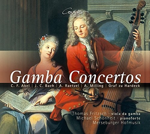 J Bach C / Fritzsch / Hofmusik - Gamba Concertos Music CD