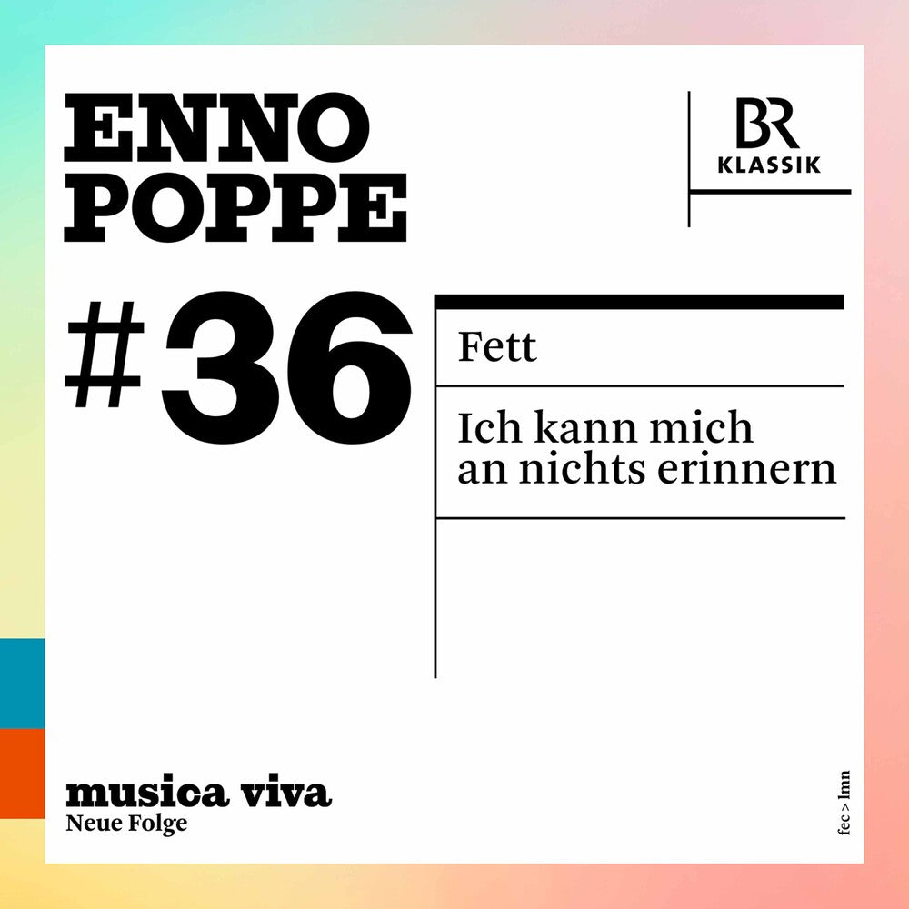Poppe - Musica Viva - Poppe 36 Music CD
