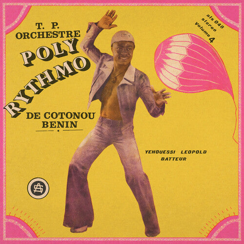 T.p. Orchestre Poly-rythmo De Cotonou - Vol. 4 - Yehouessi Leopold Batteur - Vinyl Record