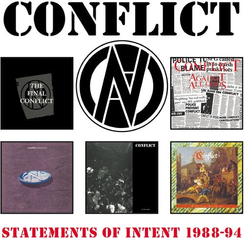 Conflict - Statements Of Intent 1988-1994 - Music CD