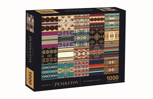 Mills,pendleton Woolen - Art Of Pendleton Patchwork 1000 Piece Puzzle - Games