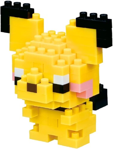 Nanoblock - Pokemon Series - Pichu Building Kit - Collectibles