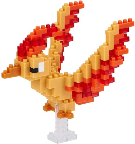 Nanoblock - Pokemon Series - Moltres Building Kit - Collectibles