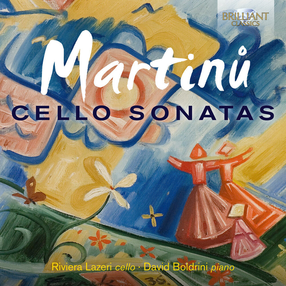 Martinu / Boldrini / Lazeri - Cello Sonatas Music CD