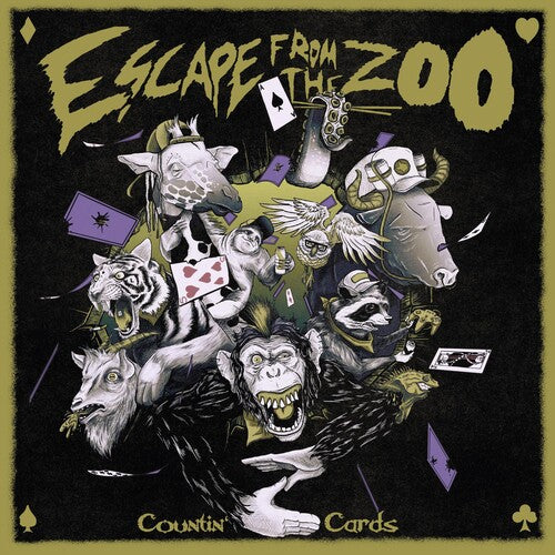 Escape From The Zoo - Countin' Cards - Vinyl Record