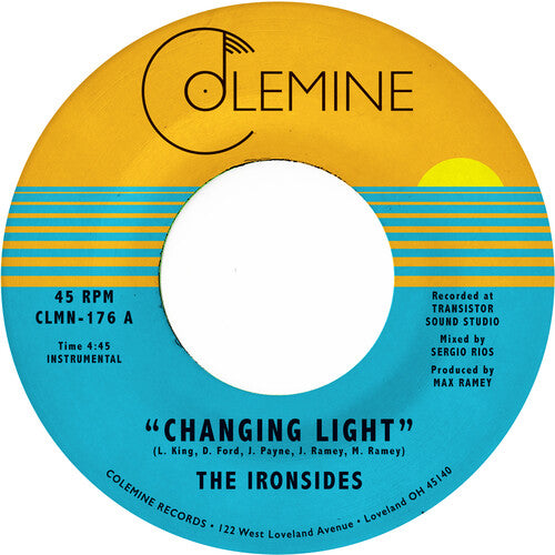 Ironsides - Changing Light / Sommer - Opaque Blue - Vinyl Record