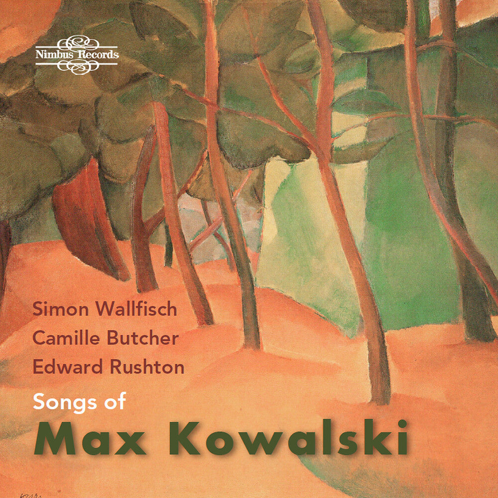 Kowalski / Wallfisch / Butcher - Songs Of Max Kowalski Music CD