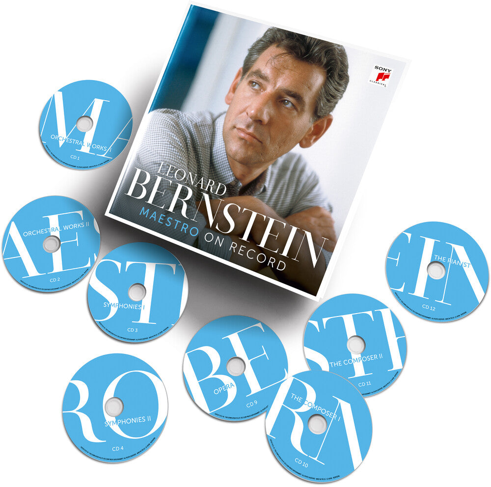 Leonard Bernstein - Leonard Bernstein - Maestro On Record (Box) Music CD