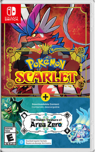 Swi Pokemon Scar + Hidden Treasure Bnd (game+dlc) - Swi Pokemon Scar + Hidden Treasure Bnd (game+dlc) - Video Game