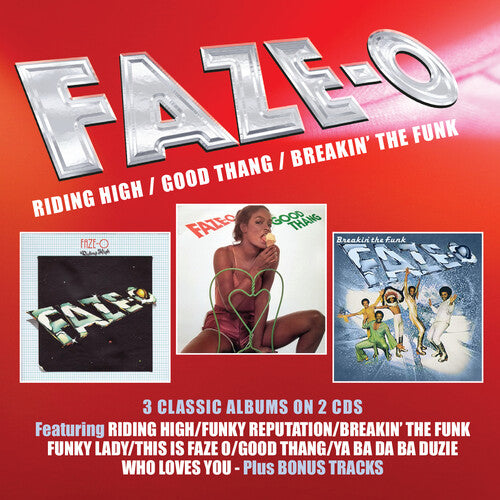 Faze-o - Riding High / Good Thang / Breakin The Funk - Music CD