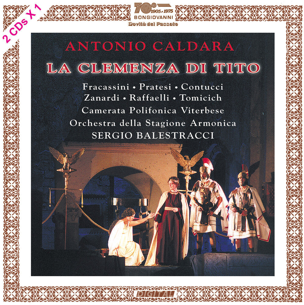 Caldara / Fracassini / Pratesi - La Clemenza Di Tito Music CD