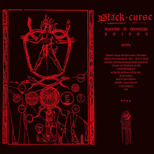 Black Curse - Burning In Celestial Poison - Vinyl Record