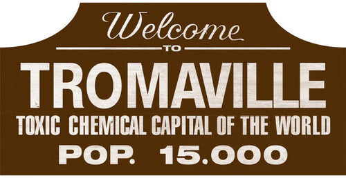 Wood Sign - Toxic Avengers - Tromaville Prop - Wood Sign - Toxic Avengers - Tromaville Prop - Collectibles