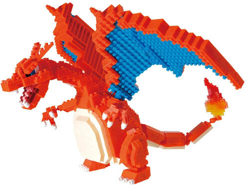 Nanoblock - Pokemon Series - Charizard Deluxe Edition Building Kit - Collectibles