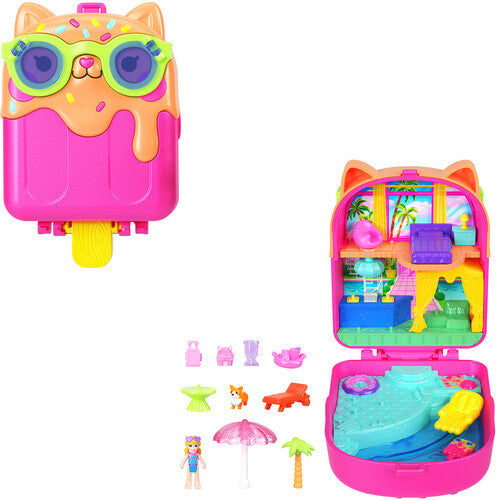 Polly Pocket - Polly Pocket Pocket World Kitty Popsicle - Collectibles