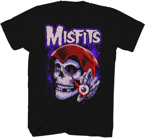 Misfits Evil Eye Fiend Tshirt Lg Blk Ts0001misa3 - Misfits Evil Eye Fiend Tshirt Lg Blk Ts0001misa3 - Apparel