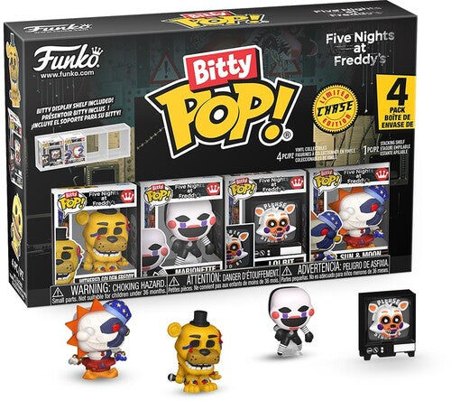Bitty Pop Five Nights At Freddys - Bitty Pop Five Nights At Freddys S2 Springtrap 4pk - Collectibles