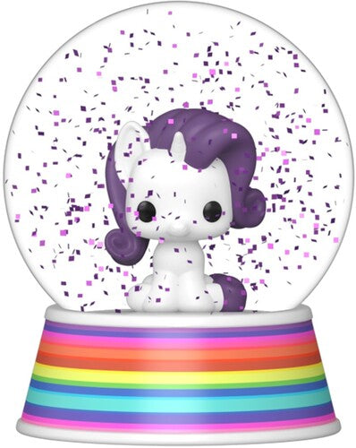 Pop Mini Glitter Globe My Little Pony - Pop Mini Glitter Globe My Little Pony Rarity Mlp - Collectibles