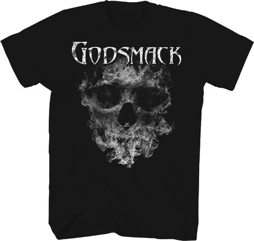 Godsmack Smoking Skull T-shirt 2x Large Black - Godsmack Smoking Skull T-shirt 2x Large Black - Apparel