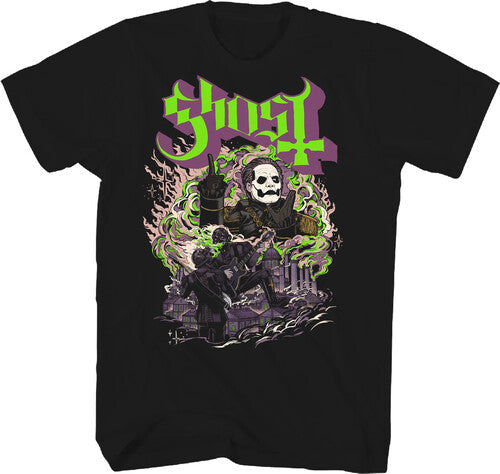 Ghost Fog T-shirt Small Black - Ghost Fog T-shirt Small Black - Apparel